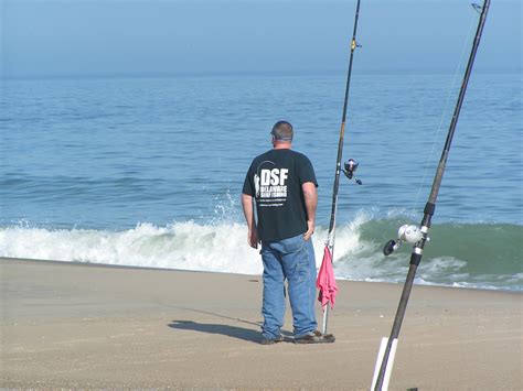 Delaware Surf Fishing Is Not Just A Job Some Days It Is An Adventure Delaware Surf