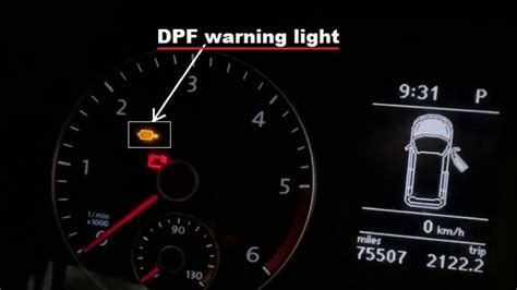 Volkswagen Touran In Limp Mode With Dpf Glow Plug And Engine Warning