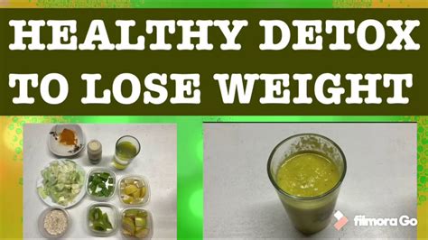 How To Prepare Healthy Detox To Lose Belly Fats And Visceral Fats
