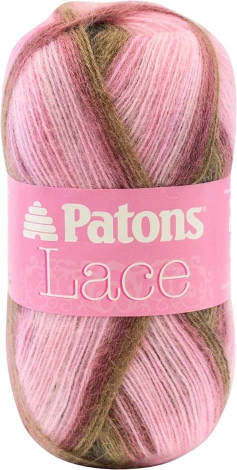 Spinrite Patons Lace Yarn Woodrose Amazonca Home And Kitchen