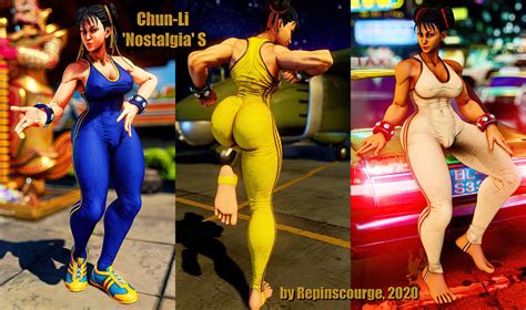 Sfv Mod Chun Li Nostalgia S C1c8 By Repinscourge On Deviantart