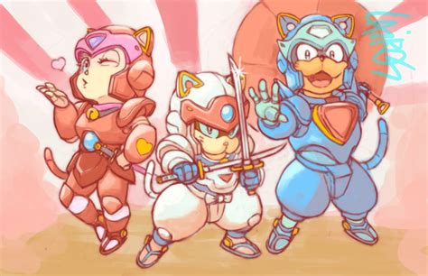 Samurai Pizza Cats By Cairos On Newgrounds
