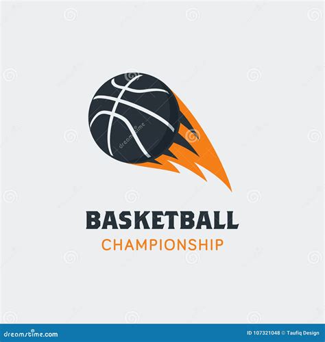Basketball Player Logo Template Creative Sport Game Vector