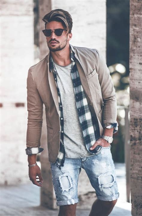 Developing your own style can sometimes prove to be a challenging task. Mens summer casual short outfits worth to copy 17 ...