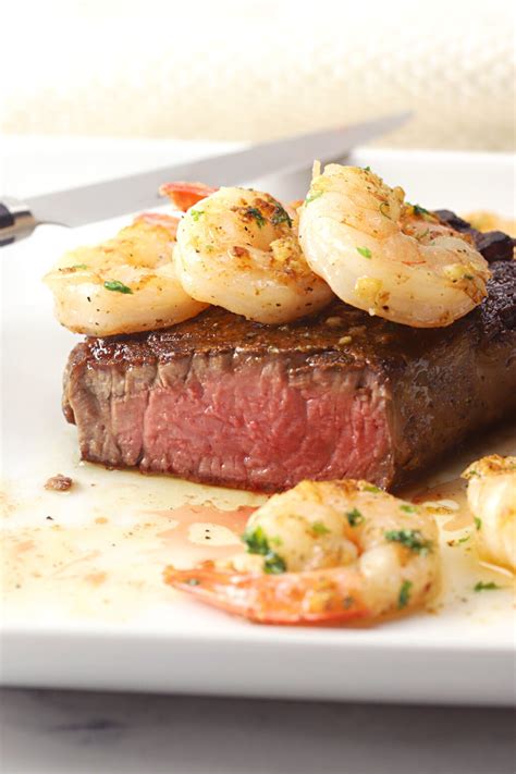filet mignon and garlic shrimp surf and turf the toasty kitchen