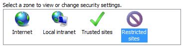 Security Zones Differences In Internet Explorer IE8 Sysadmin Lab