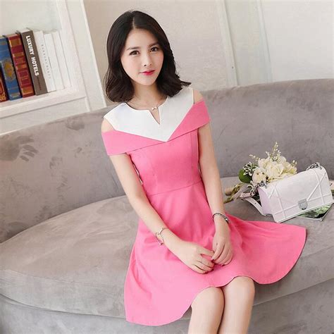 Womens Pink Dress Beautician Uniforms Work Clothes Girls Hairdresser