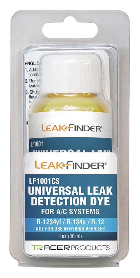 Leakfinder Uv Leak Detection Dye 1 Oz Size 55np16lf1001cs Grainger