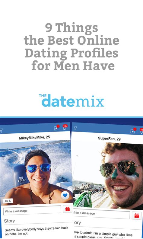 My boyfriend does this cute thing where he files for a restraining. 9 Things the Best Online Dating Profiles for Men Have ...