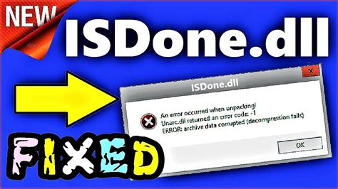 How To Fix Isdone Dll Error While Installing The Game Cosmicchlist
