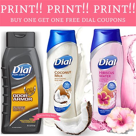 Print Now Buy One Get One Free Dial Coupons Cvs Deal