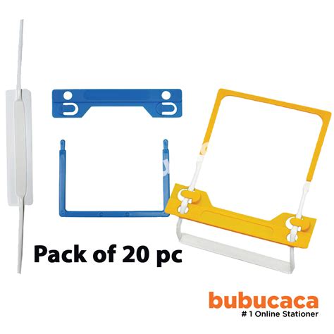 Paper Fastener U Clip Plastic Paper Clip Pack Of 20 Pc Bubucaca