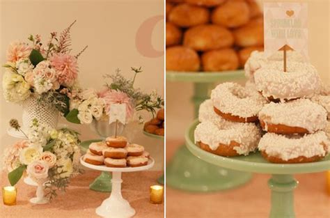donut dessert table | Photo by We Call This Love, Design & Coordination