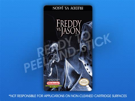 Freddy Vs Jason Retro Game Cases 🕹️