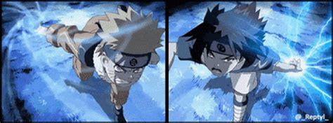 Naruto And Sasuke Lightning Chakra 