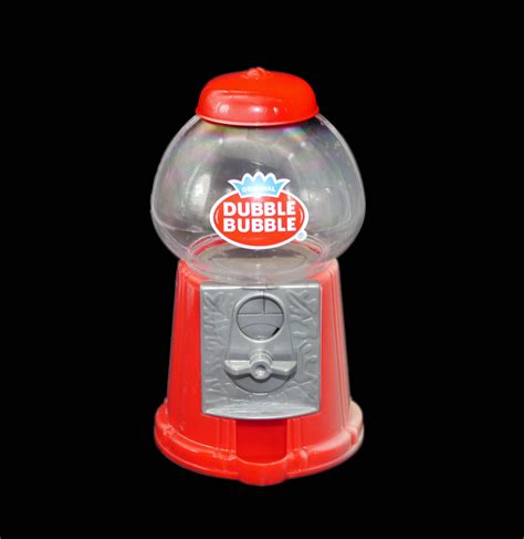 Dubble Bubble Plastic Gumball Gum Dispensing Machine Takes Us And