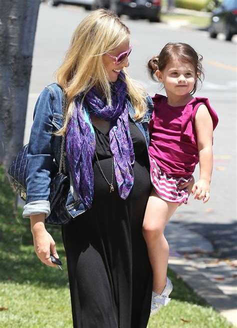 Actress Sarah Michelle Gellar And Her Daughter Charlotte Visiting A