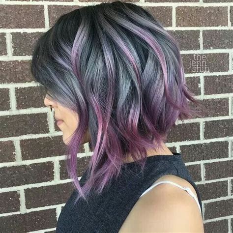 The color turned out too dark. 1000+ ideas about Purple Grey Hair on Pinterest | Gray ...
