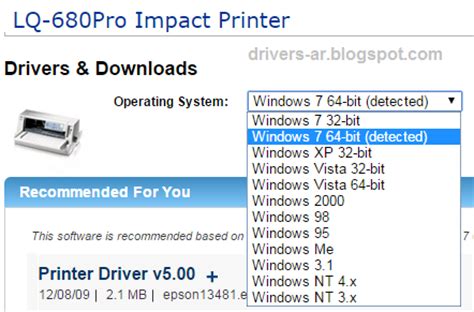 تحميل تعريف طابعة ابسون epson l800 driver for windows 7 xp vista 8. تحميل برنامج تعريف طابعة ابسون Epson LQ-680PRO - درايفر ...