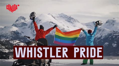 celebrating whistler pride and ski festival explore canada youtube