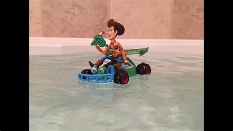 Toy Story Woody Rides On Water Woody Takes A Swim Toy Story Disney Pixar Underwater Youtube