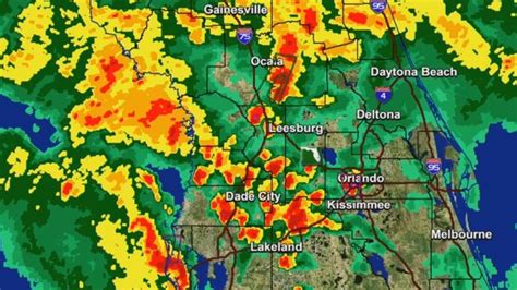 Tornadoes Reported Near College Park Universal Orlando As Severe