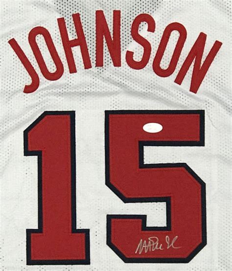 Magic Johnson Signed Team Usa Jersey Jsa Coa Pristine Auction