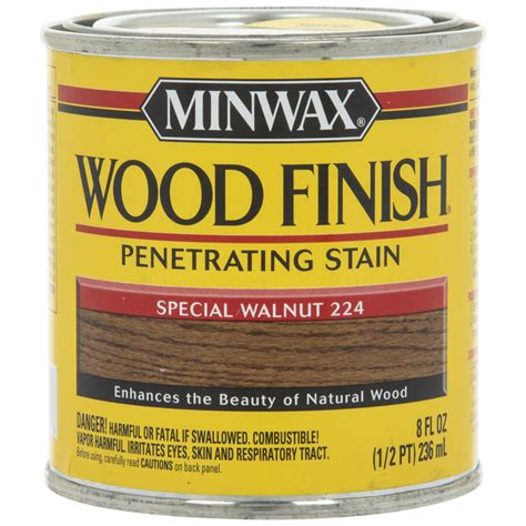 Minwax offers many different colors. Special Walnut Minwax Wood Stain | Hobby Lobby | 1856061