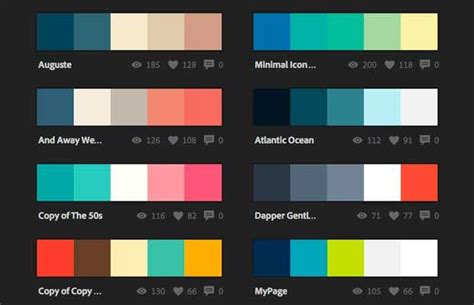 Diseño Gráfico Tendencias 2016 Disenos De Unas Paletas De Colores