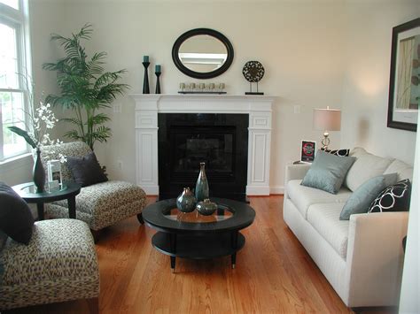 Mantel Small Living Room Home Staging Home