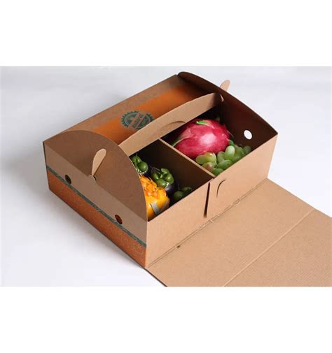 Nice Fruit Packaging Bix Corrugated Paper Box For Fresh Fruit Packaging
