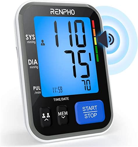 Renpho Blood Pressure Machines For Home Use Upper Arm Blood Pressure