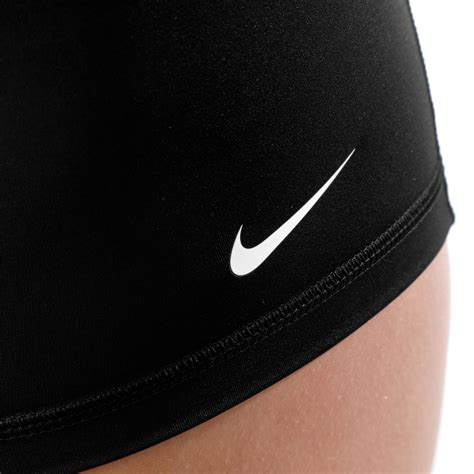 Nike Pro 3in Shorts Damen Schwarz Weiß Online Kaufen Tennis Peters