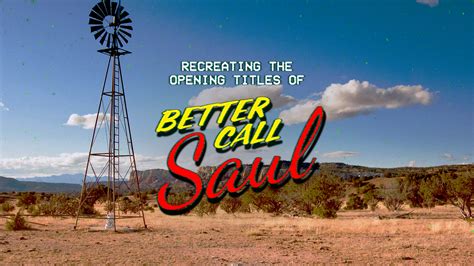 Replicate The Intentionally Bad Opening Sequence From Better Call Saul