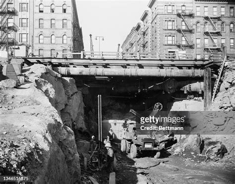 Cross Bronx Expressway Construction Site On 79th Street Where A News