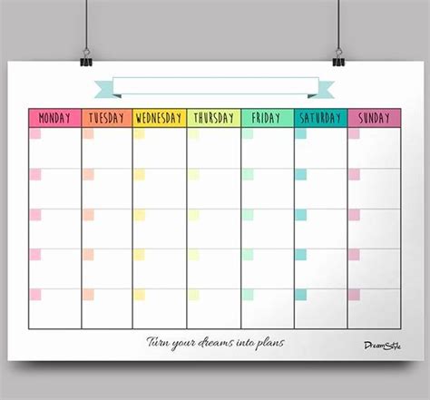 Monthly Calendar Schedule Template Best Of Pin On Calendars Blank