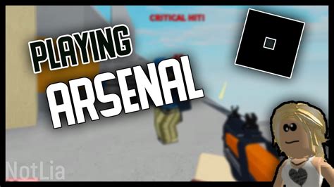 Playing Arsenal Noob Style Arsenal 1 Roblox Youtube