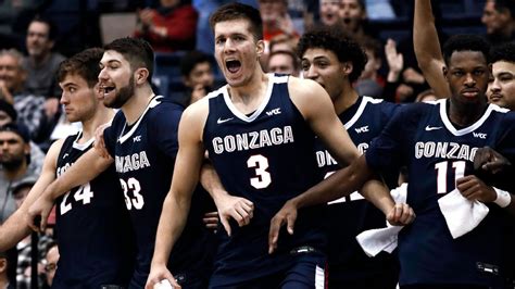 Garza Gonzaga Highlight College Basketballs Biggest Remaining