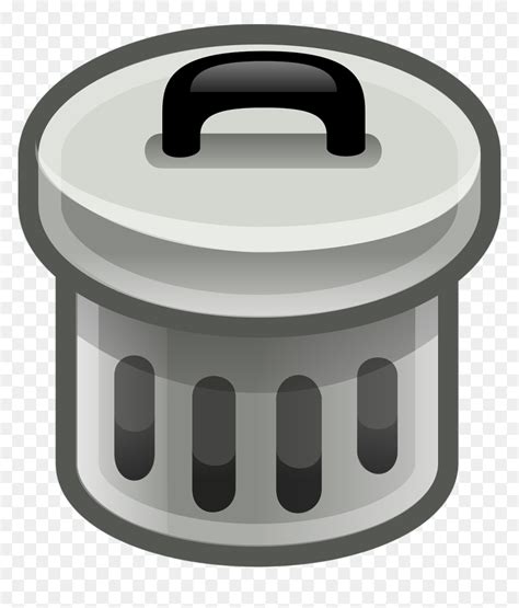 Trash Can Animated Trash Can  Hd Png Download Vhv