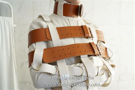 Straitjacket With Leather Belts By Straitjacketshop On Deviantart