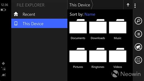 Windows 10 For Phones Has A File Manager Heres How It Works