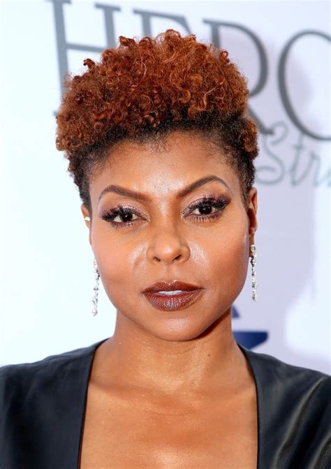 Taraji P Henson Goes For The Big Chop Best Natural Hair Moments Of
