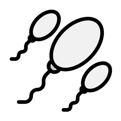 Sperm Icon Generic Color Lineal Color