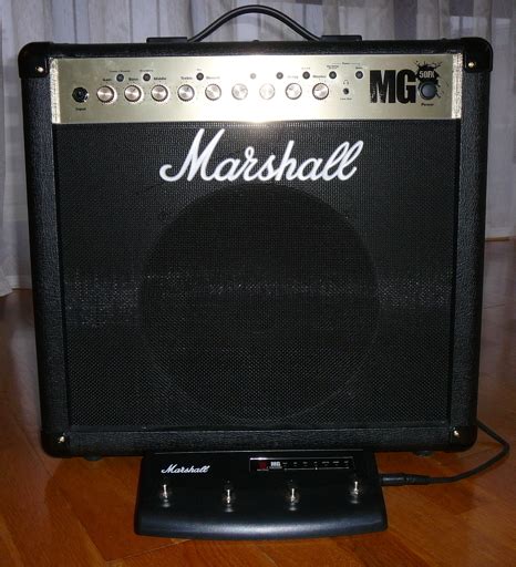 Photo Marshall Mg50fx Marshall Mg 50 Fx 189022 Audiofanzine