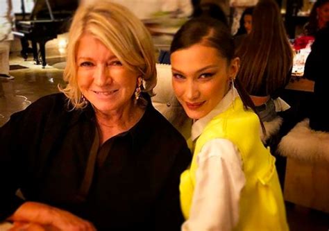 Did Martha Stewart And Bella Hadid Just Have Dinner Together