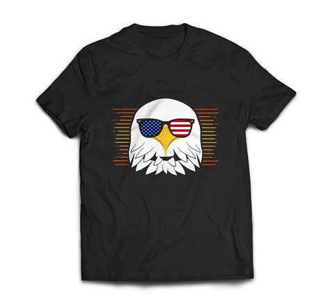 Patriotic Eagle T Shirt Usa American Flag T Shirt Merch Ready Designs