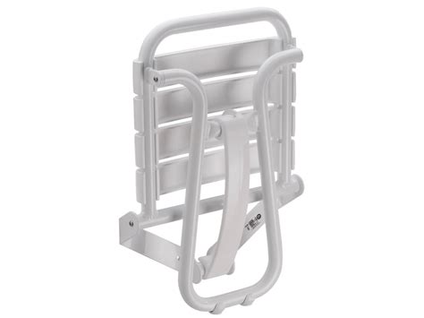 White Foldaway Shower Seat