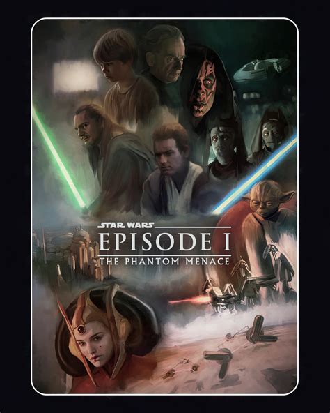 Star Wars Episode I The Phantom Menace Johndunn5 Posterspy