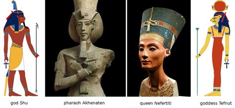 Akhenaten And Nefertiti Heretic King Of Ancient Egypt