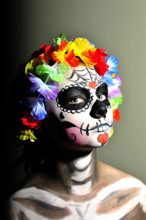 Little Sugar Skull · A Face Painting · Photography Makeup Techniques